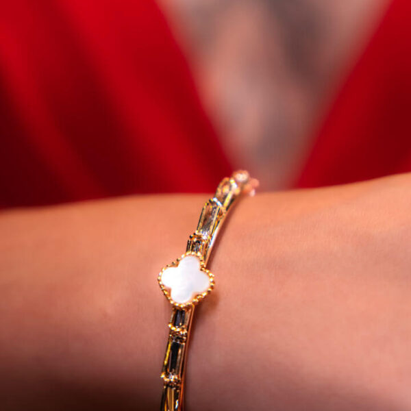 Celeste Clover Diamond Bracelet
