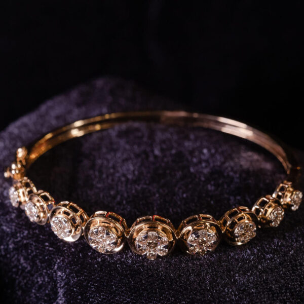 Cluster Stone Bracelet