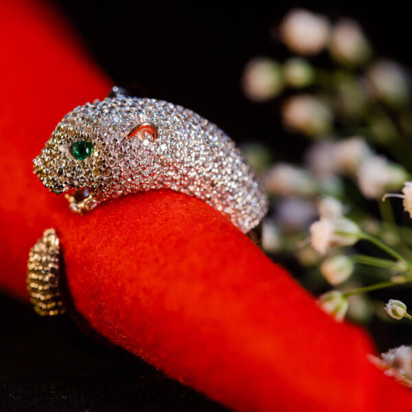 Crystal Open Cuff Bracelet