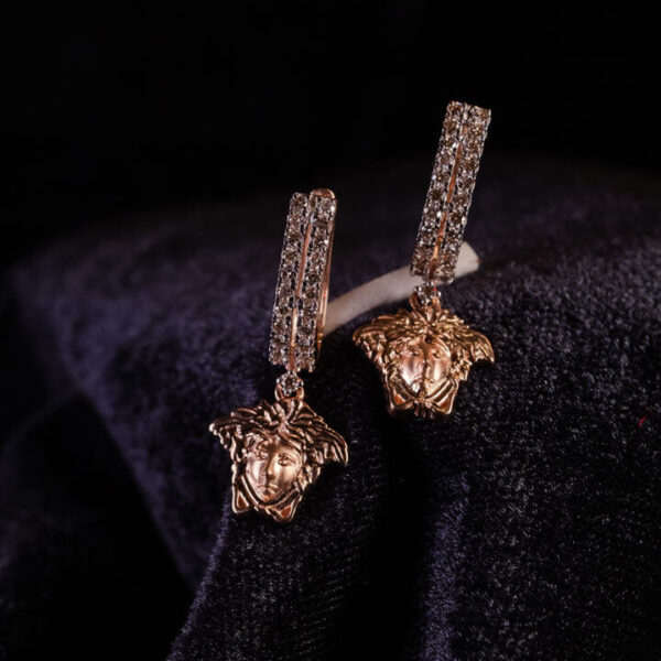 Diamond gold ) Linear Sparkle Drops