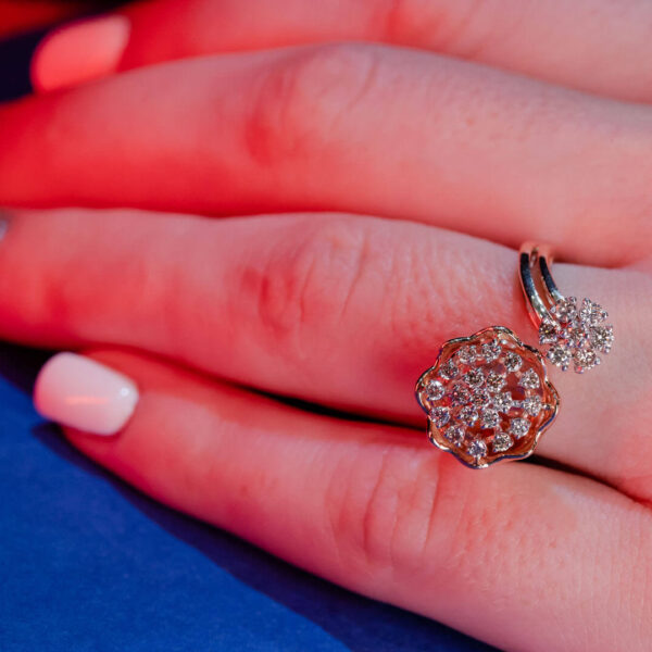 Dual Bloom Ring