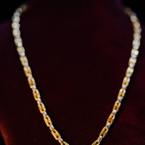 Dual Tone Link Chain