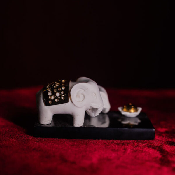 Elephant Diya Stand