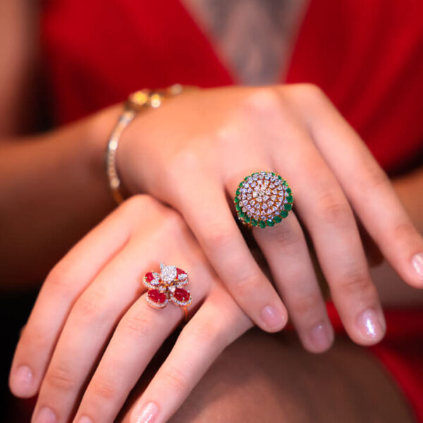 Emerald Dome Heritage Ring