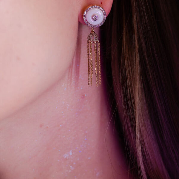 (Gold) Pearl Tassel Drops
