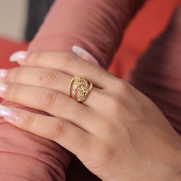 Leaf Filigree Ring