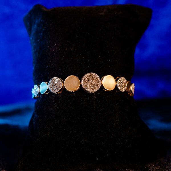 Round Disc Bracelet