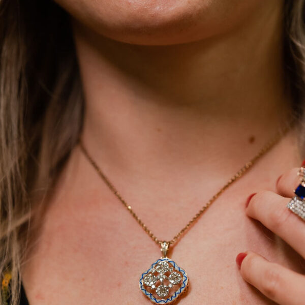 Royal Bloom Pendant Chain