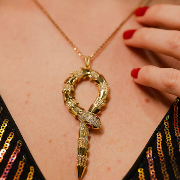 Serpent Luxe Pendant Chain