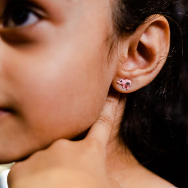 Tiny Piglet Earrings