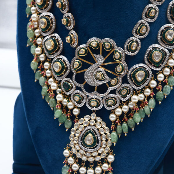 Royal Polki Bridal Necklace Set
